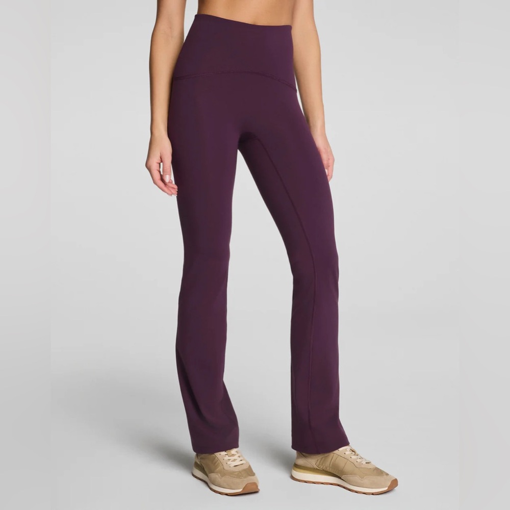 NWT Spanx Purple Yoga Pants